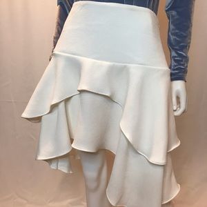 WHITE H&M SKIRT